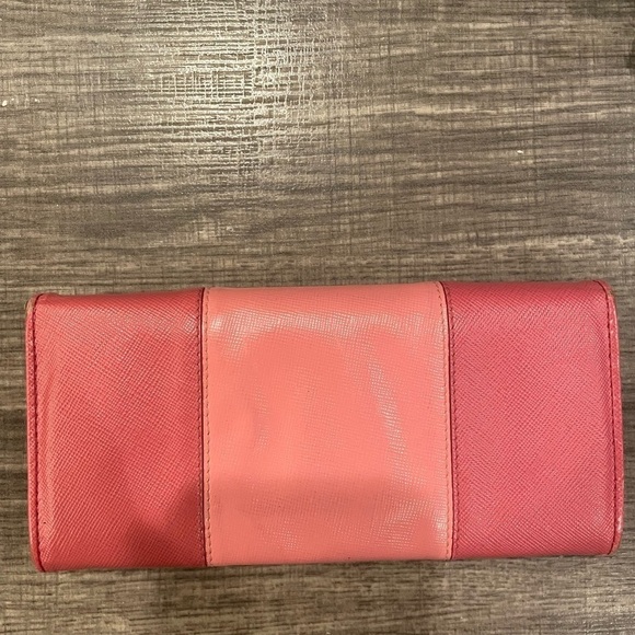 EUC PRADA WALLET PINK Double Snap​​​​ - Picture 5 of 15